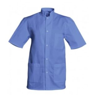 DENIS - blouse BLEUE PC MC *HOMME*